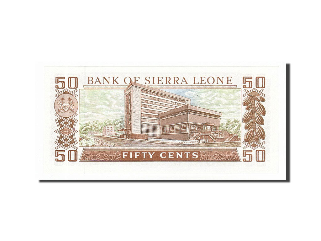 Banknote, Sierra Leone, 50 Cents, 1984, 1984-08-04, UNC(65-70)