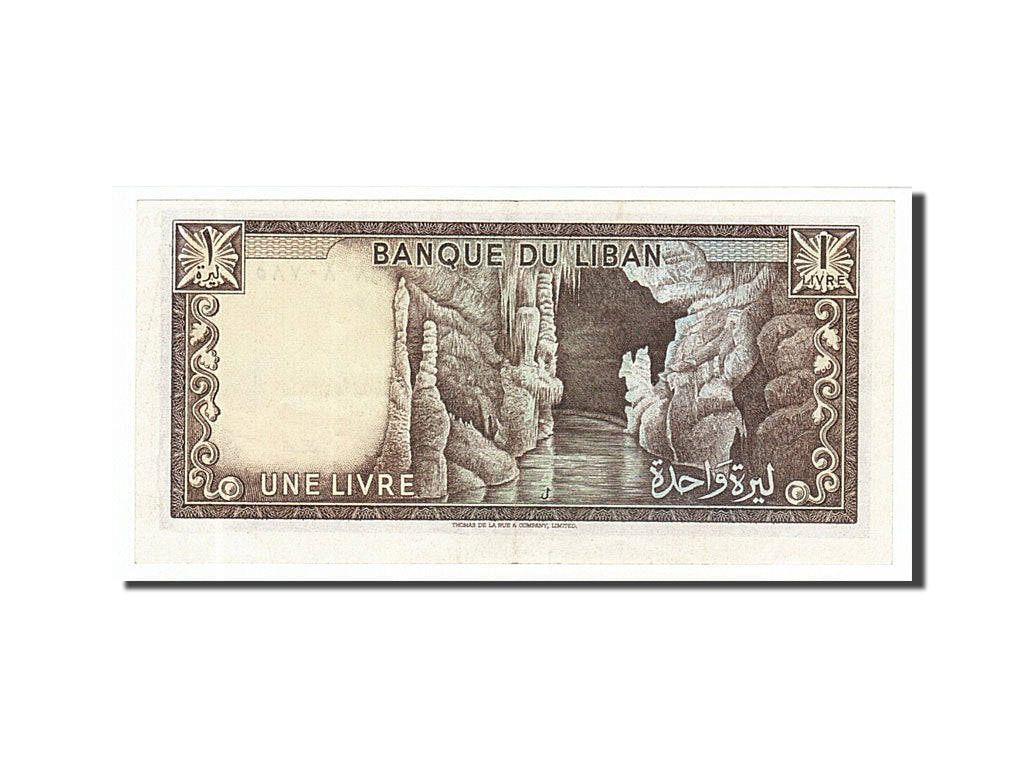Lebanon, 1 Livre, 1980, KM #61c, UNC(60-62)