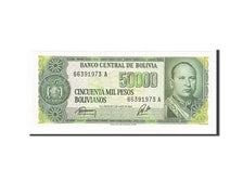 Banknote, Bolivia, 50,000 Pesos Bolivianos, 1984, 1984-06-05, UNC(65-70)