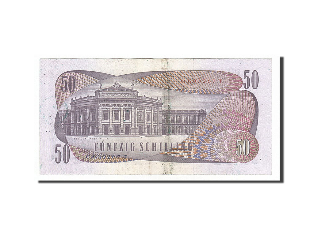 Banknote, Austria, 50 Schilling, 1970, 1970-01-02, AU(55-58)