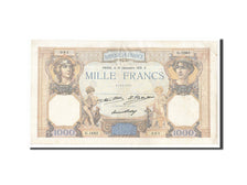 Billete, Francia, 1000 Francs, 1 000 F 1927-1940 ''Cérès et Mercure'', 1931