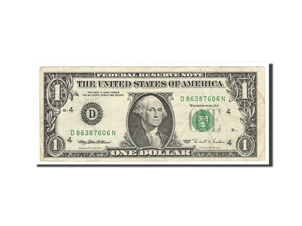 United States, One Dollar, 1995, KM #4238, EF(40-45), D86387606N