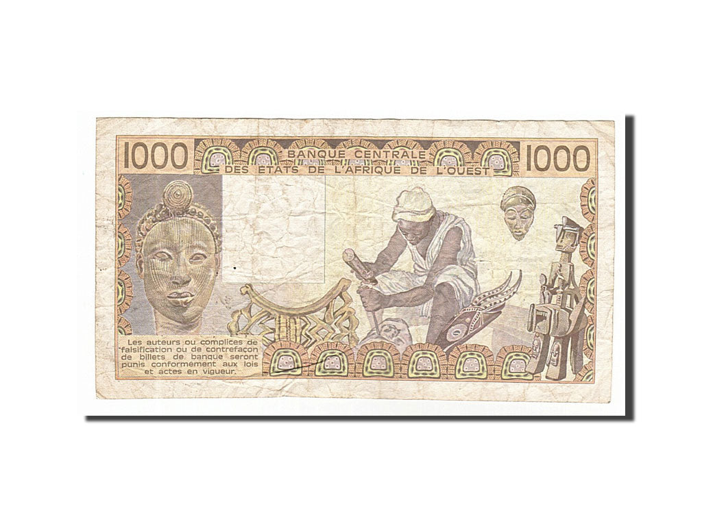 Togo, 1000 Francs type 1977-81