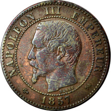 Moneta, Francia, Napoleon III, Napoléon III, 2 Centimes, 1857, Rouen, BB