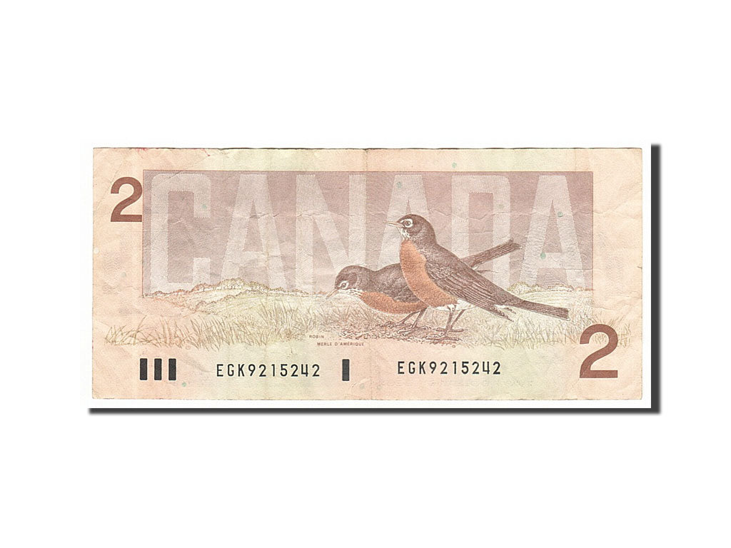 Banknot, Canada, 2 Dollars, 1986, EF(40-45)