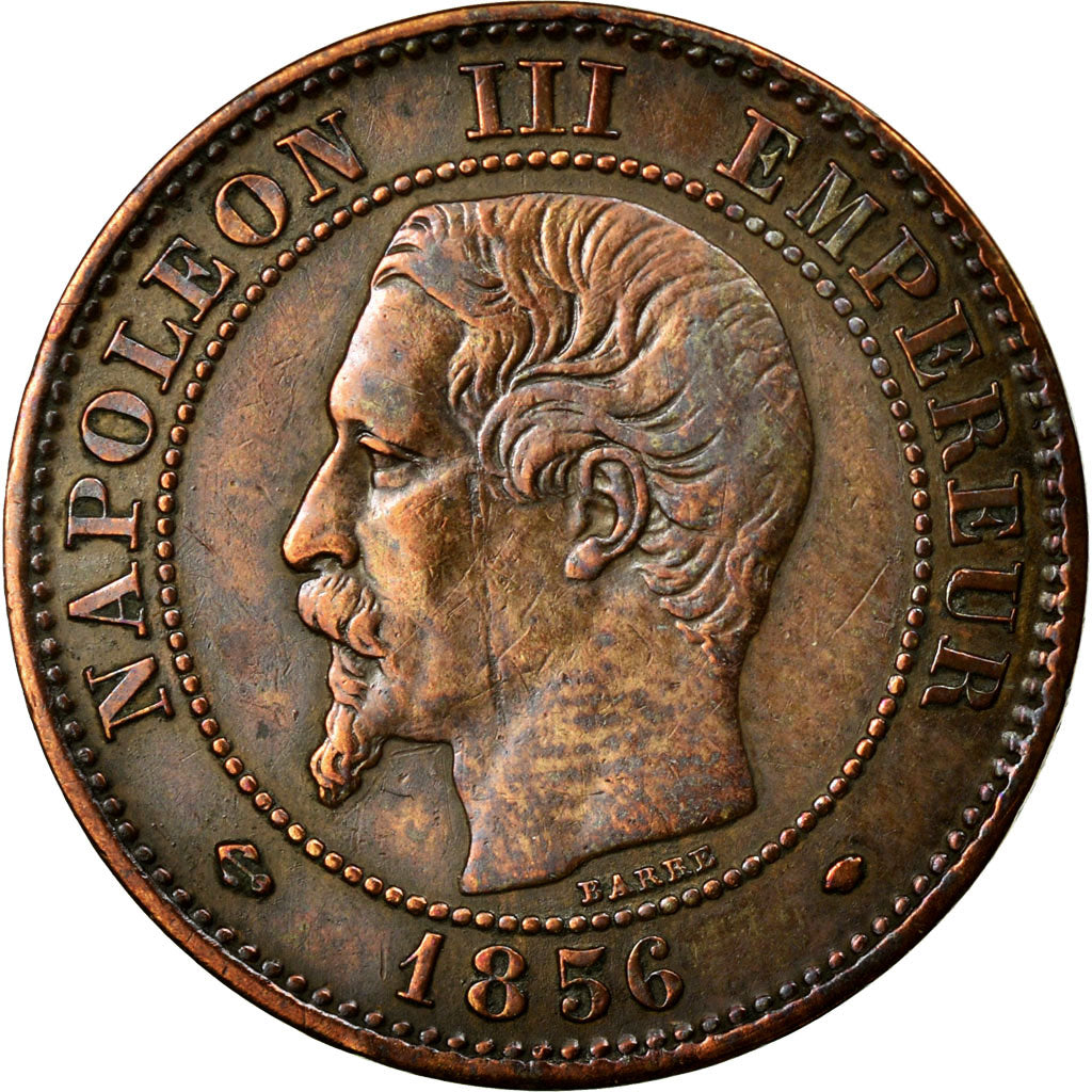Coin, France, Napoleon III, Napoléon III, 2 Centimes, 1856, Marseille