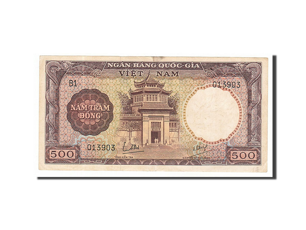 Sud Viêt-Nam, 500 Dông type 1964-66