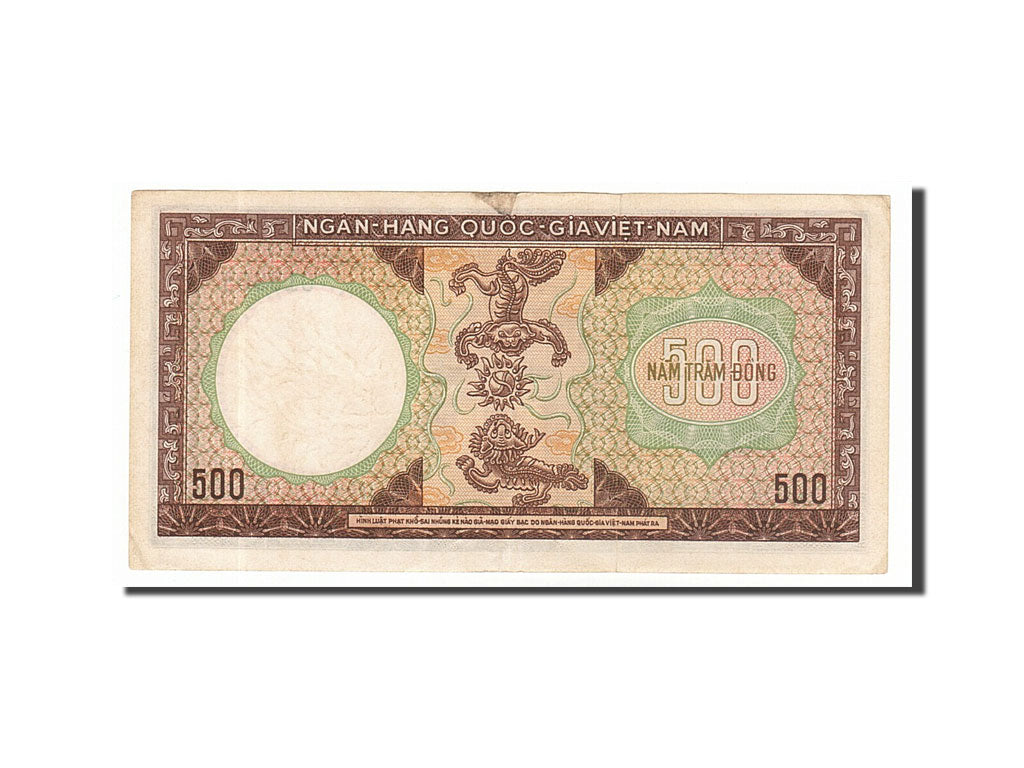 Sud Viêt-Nam, 500 Dông type 1964-66
