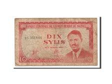 Guinea, 10 Sylis, 1980, KM #23a, VF(20-25), DS351844