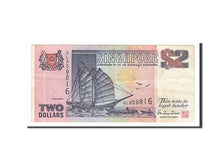 Singapore, 2 Dollars, 1992, KM #28, EF(40-45), QL259816