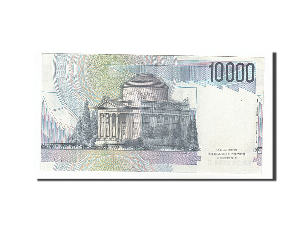Banknote, Italy, 10,000 Lire, 1984, 1984-09-03, AU(55-58)