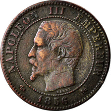 Coin, France, Napoleon III, Napoléon III, 2 Centimes, 1856, Rouen, VF(30-35)