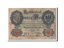 Billete, 20 Mark, 1908, Alemania, 1908-02-07, BC
