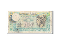 Italy, 500 Lire, 1974, KM #94, 1974-02-14, F(12-15), I 06