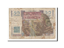 Billet, France, 50 Francs, 50 F 1946-1951 ''Le Verrier'', 1950, 1950-08-24, B