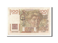 France, 100 Francs, 100 F 1945-1954 ''Jeune Paysan'', 1953, KM #128d,...