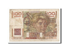 France, 100 Francs, 100 F 1945-1954 ''Jeune Paysan'', 1946, KM #128a,...