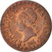 Francia, Dupré, Centime, 1797, Paris, MB, Bronzo, KM:646, Gadoury:76