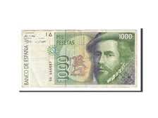 Banknote, Spain, 1000 Pesetas, 1992, 1992-10-12, EF(40-45)