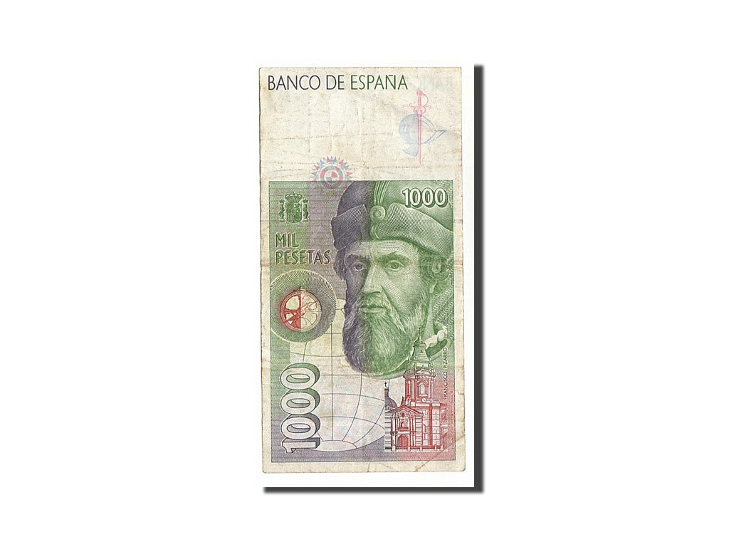Banknote, Spain, 1000 Pesetas, 1992, 1992-10-12, EF(40-45)