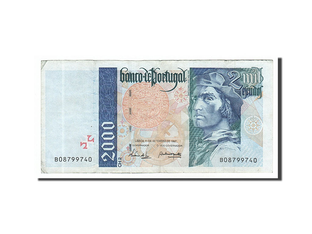 Portogallo, 2000 Escudos, 1997, 1997-09-11, BB