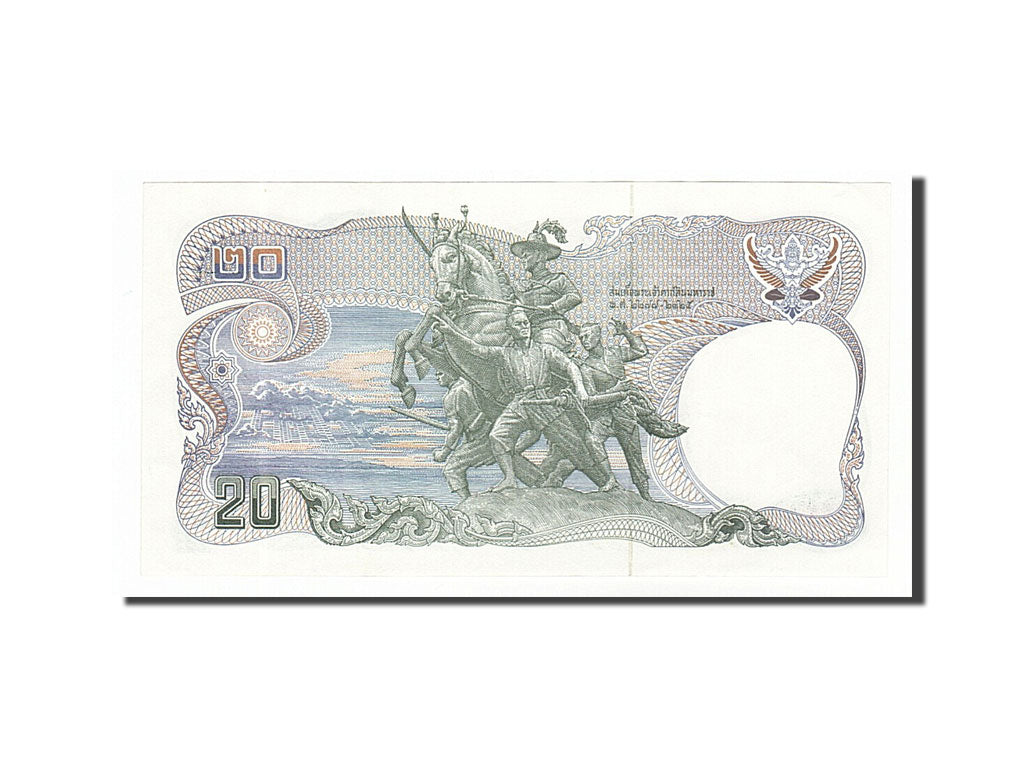 Billete, 20 Baht, 1981, Tailandia, SC