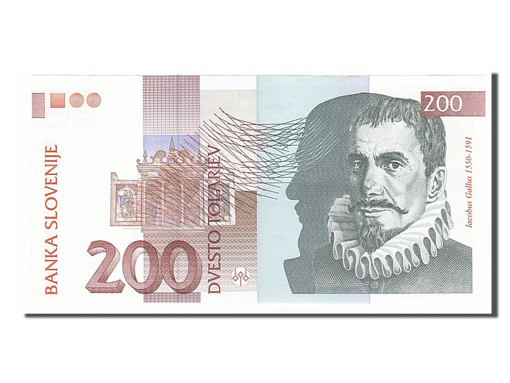 Banknote, Slovenia, 200 Tolarjev, 1992, 1992-01-15, UNC(65-70)