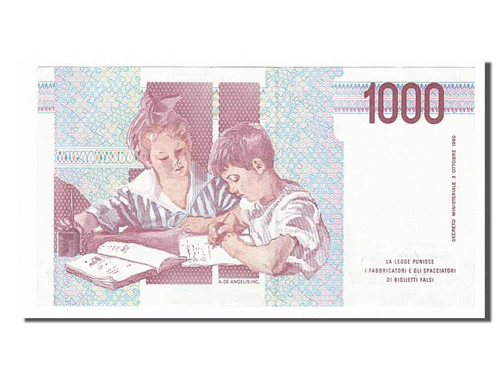 Banknote, Italy, 1000 Lire, UNC(60-62)