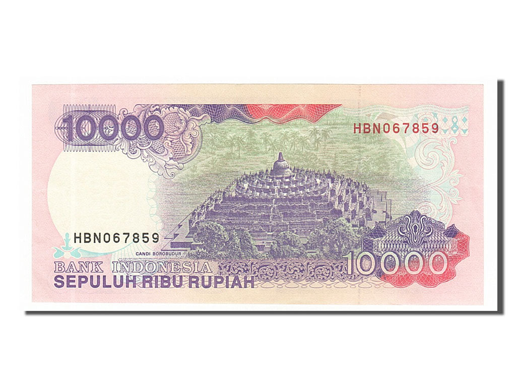Banconote, Indonesia, 10,000 Rupiah, 1992, FDS