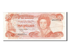 Banknote, Bahamas, 5 Dollars, 1984, EF(40-45)