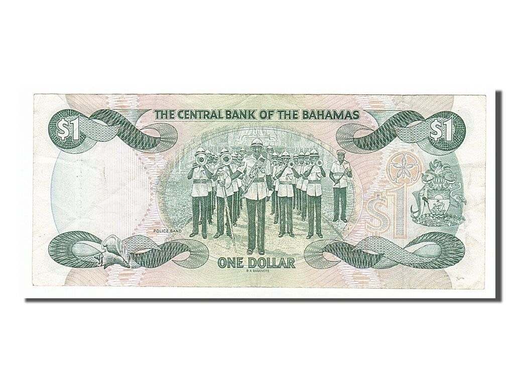 Bahamas, 1 Dollar, 1984, KM #43b, EF(40-45), AM777921