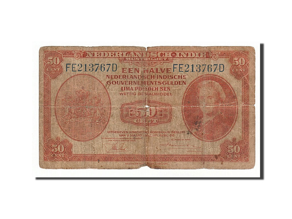Jamaica, 5 Pounds, 1943, KM #48b, 1943-03-02, VG(8-10), FE213767D