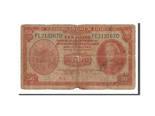 Jamaica, 5 Pounds, 1943, KM #48b, 1943-03-02, VG(8-10), FE213767D