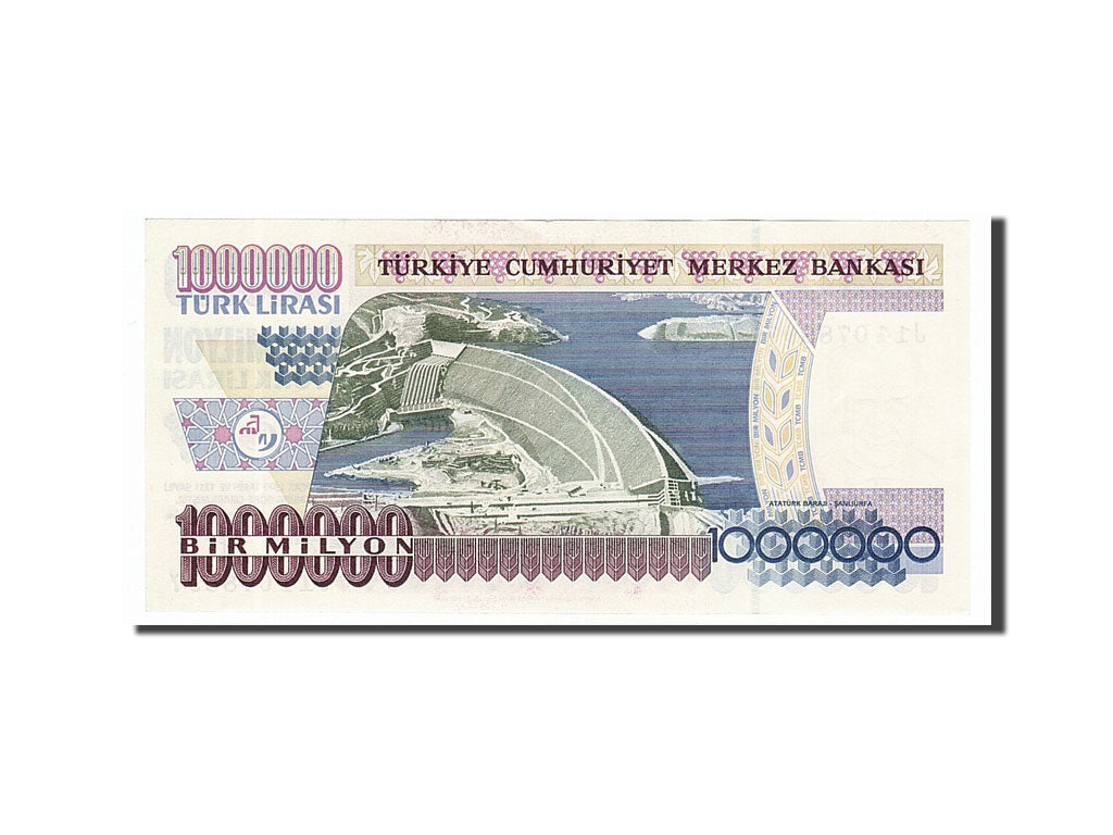 Turkey, 1,000,000 Lira, 2002, KM #213, UNC(65-70), C34712069