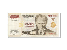 Turkey, 5,000,000 Lira, 1997, KM #210, EF(40-45), K77098970