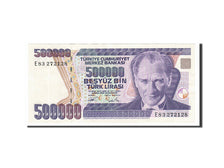 Turkey, 500,000 Lira, 1998, KM #212, AU(55-58), E83272128