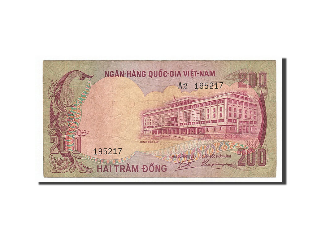 Sud Viêt-Nam, 200 Dông type 1972