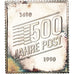 Germany, Medal, 500 Jahre Post, 100 Deutsche Bundespost, 1990, MS(63), Silver