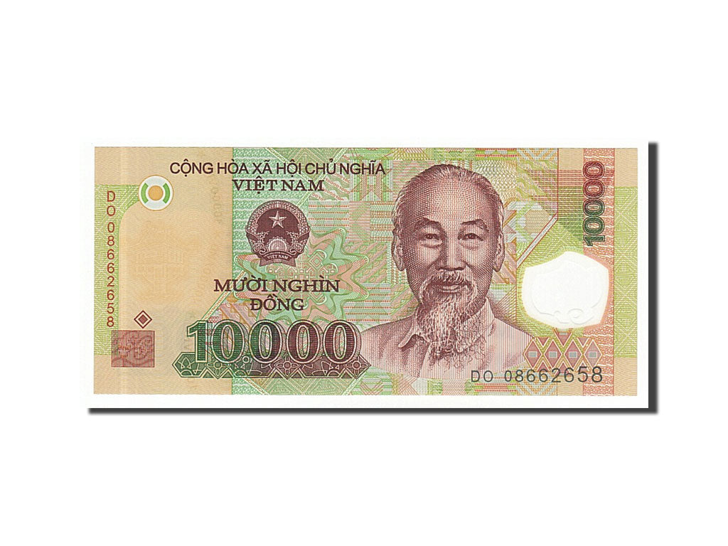 Banknote, Viet Nam, 10,000 D<ox>ng, 2008, UNC(65-70)