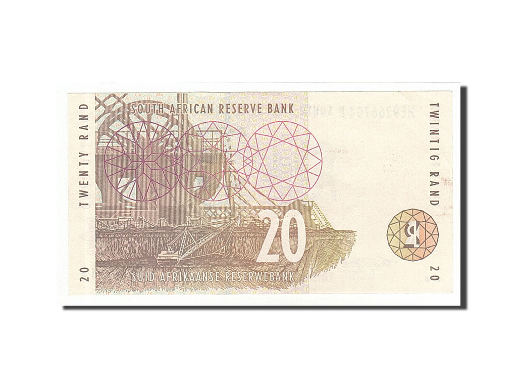 South Africa, 20 Rand, 1993, KM #124a, UNC(63), HE9266704B