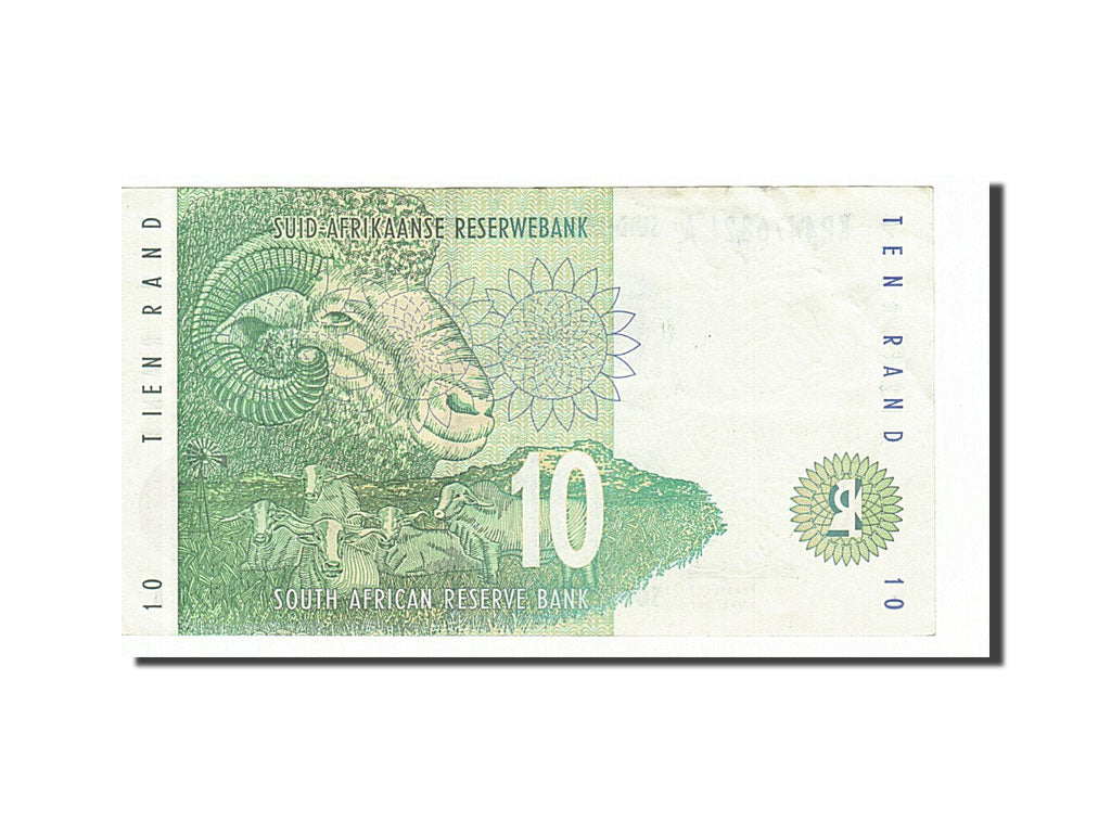 South Africa, 10 Rand, 1993, KM #123a, UNC(60-62), KP4476821A