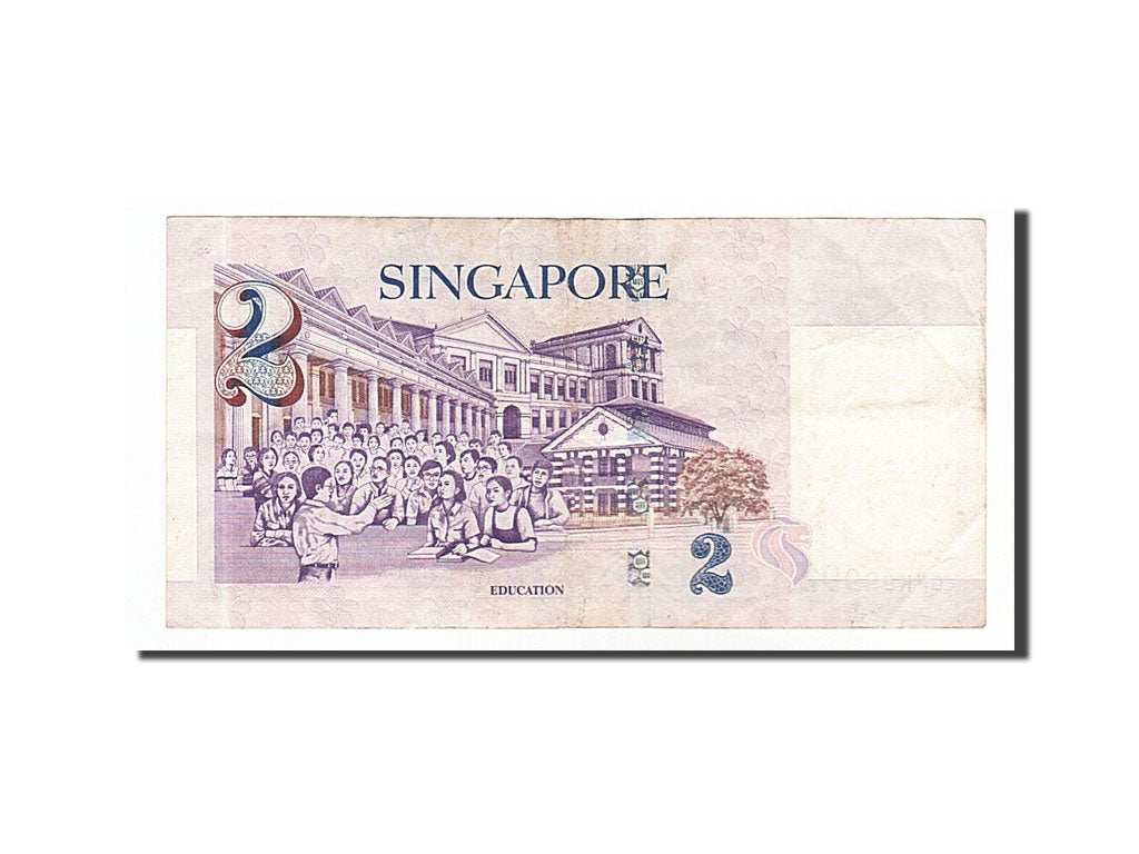Singapore, 2 Dollars, 1999, KM #38, EF(40-45), 0FK999923