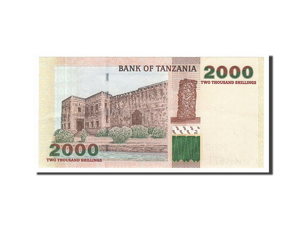 Banknote, Tanzania, 2000 Shilingi, 2003, UNC(60-62)