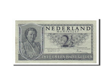 Netherlands, 2 1/2 Gulden, 1949, KM #73, 1949-08-08, AU(55-58), 1WS002744
