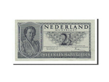 Netherlands, 2 1/2 Gulden, 1949, KM #73, 1949-08-08, AU(55-58), 5YU017807