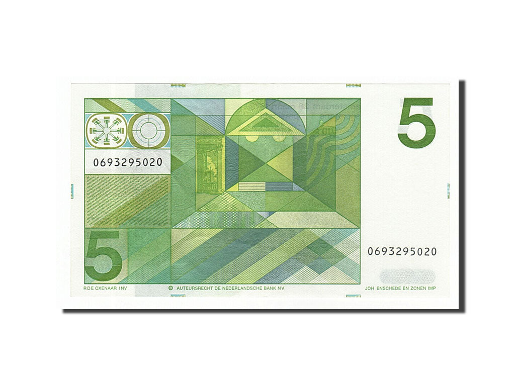 Netherlands, 5 Gulden, 1973, KM #95a, 1973-03-28, UNC(63), 0693295020