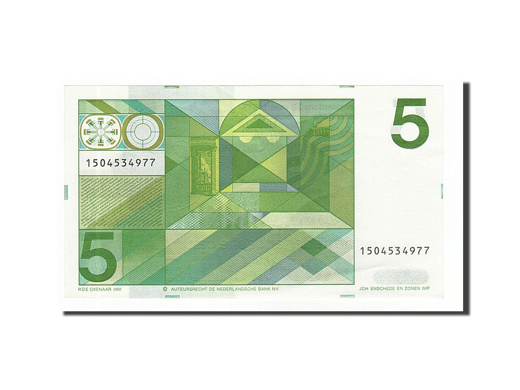 Netherlands, 5 Gulden, 1973, KM #95a, 1973-03-28, UNC(63), 1504534977