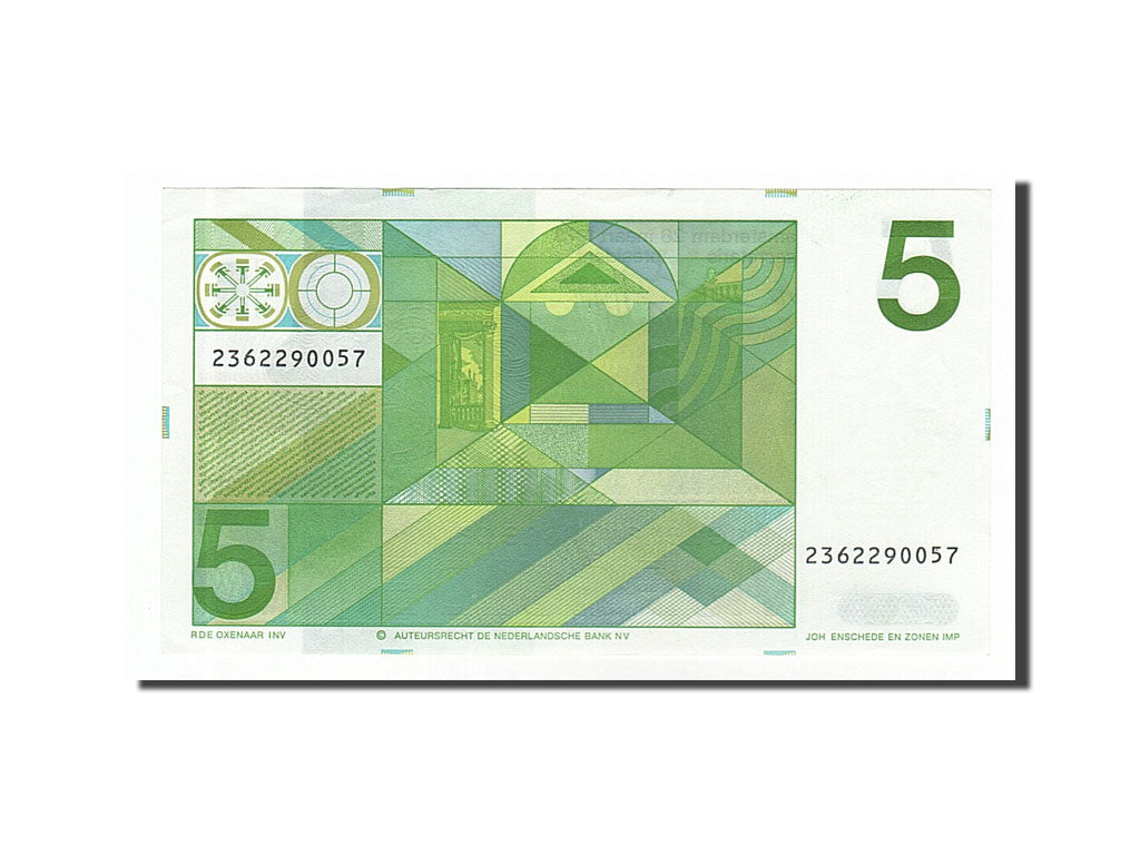 Banknote, Netherlands, 5 Gulden, 1973, 1973-03-28, UNC(60-62)