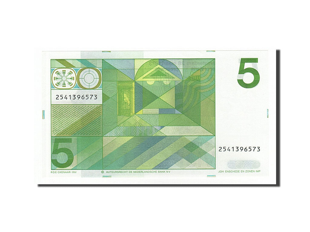 Banknote, Netherlands, 5 Gulden, 1973, 1973-03-28, UNC(65-70)