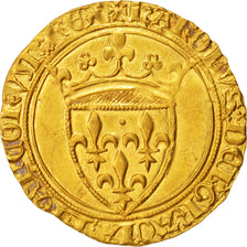 Coin, France, Ecu d'or, Saint André Villeneuve Les Avignon, AU(55-58), Gold